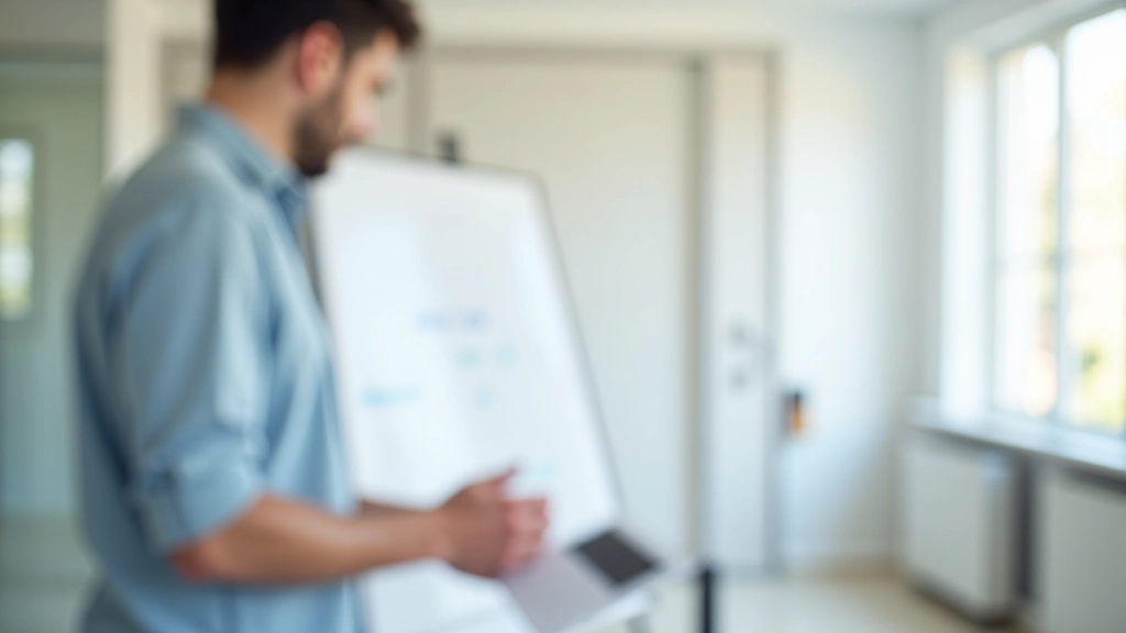 Calcul budgétaire avec dépenses mensuelles écrites sur un tableau blanc, stylo noir