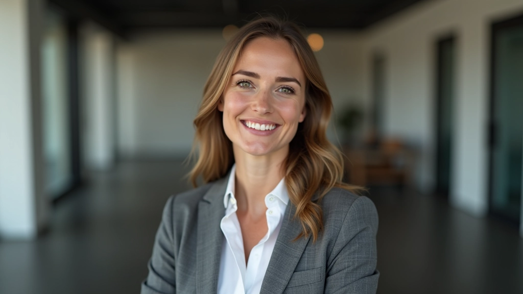 Portrait d'une spécialiste en épargne et placement